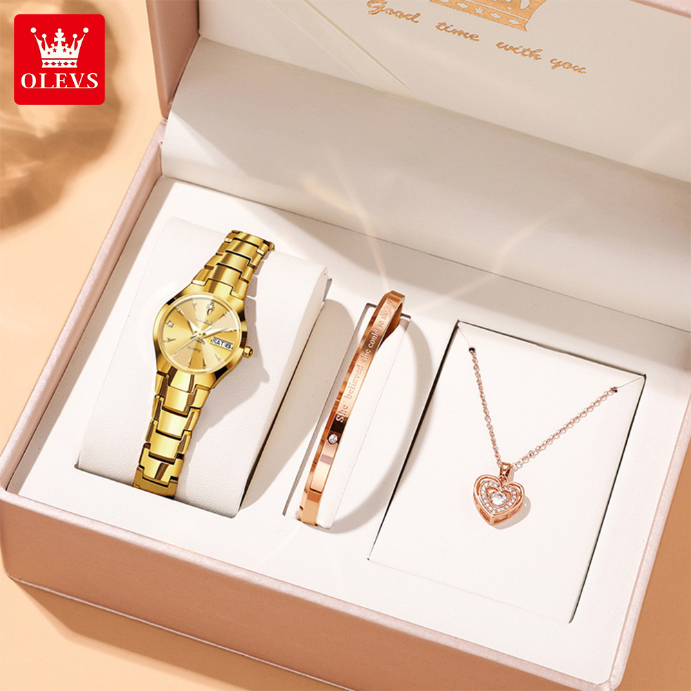 Luxury Watches - OLEVS dames montre 8697 luxe élégant