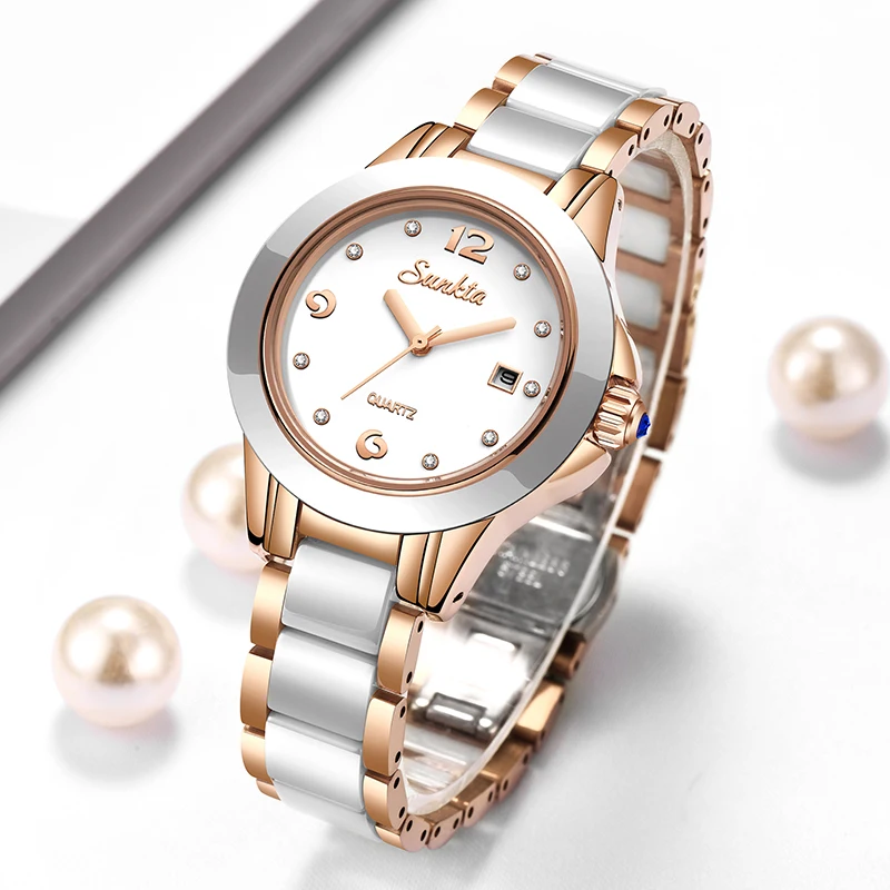 Luxury Watches - Sunkta mode Quartz pour Femme Montre