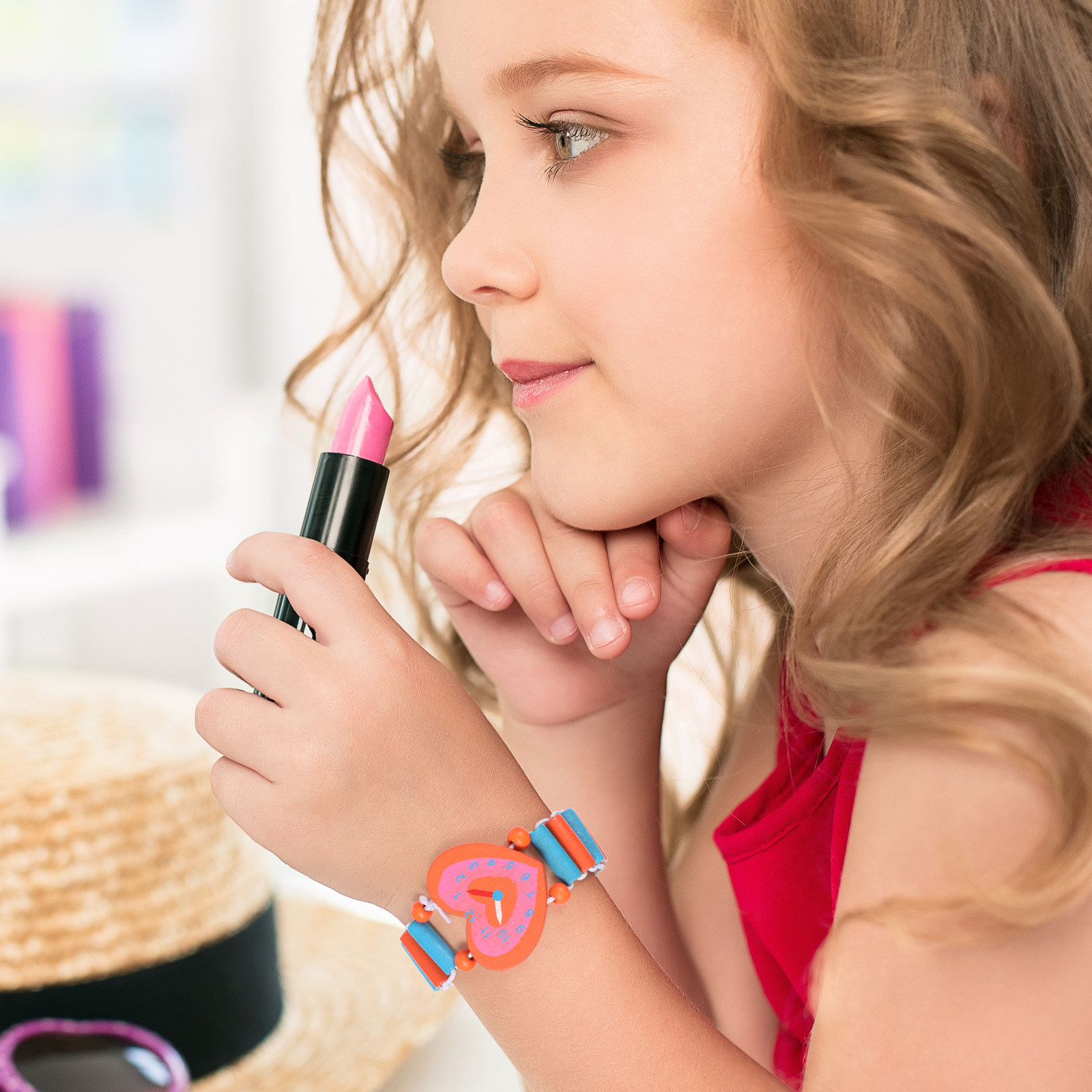 Luxury Watch Kids - 4 montres en bois à motifs