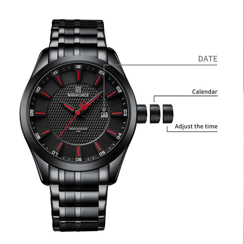 Montre à quartz NAVIFORCE pour - Luxury Watch Trading avis et prix