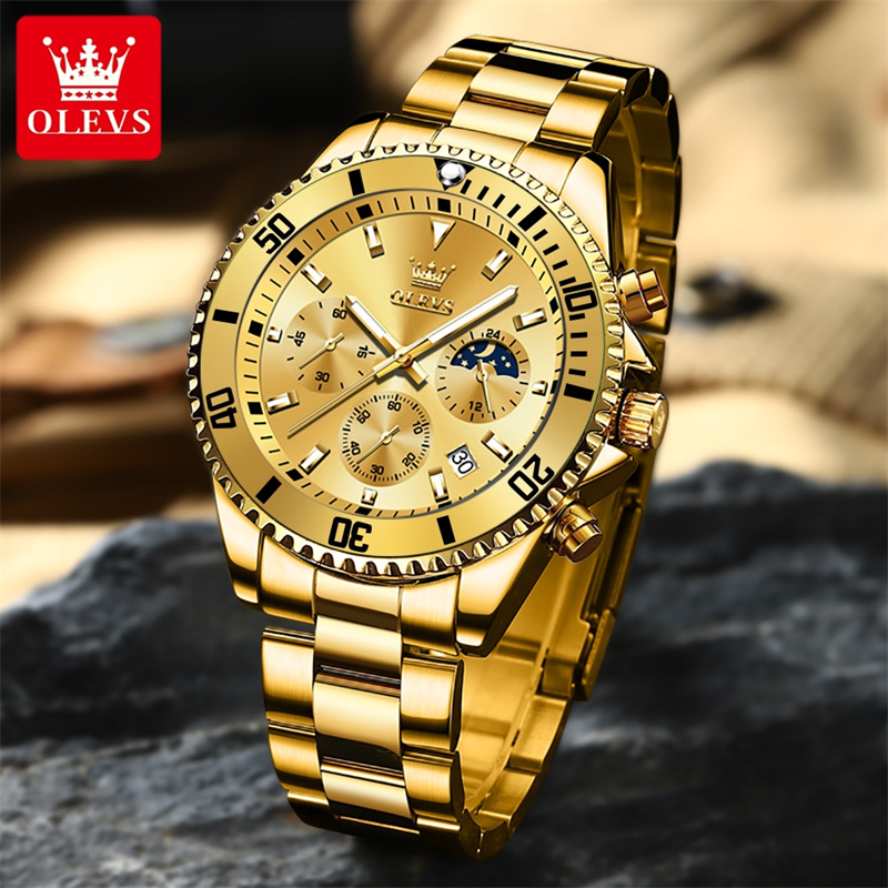 OLEVS montre hommes Top marque - Luxury Watch Exhibition avis et prix