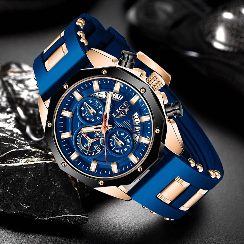 LIGE-Montre de sport en silico - Luxury Watch Exhibition avis et prix