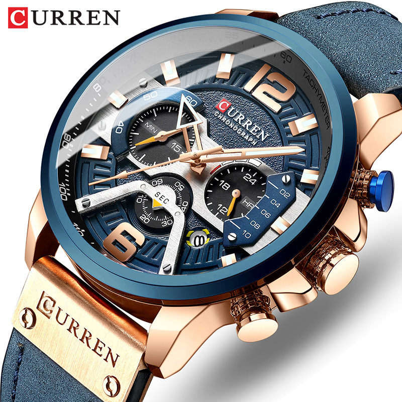 CURREN nouveaux hommes sport d - Luxury Watch Apple avis et prix