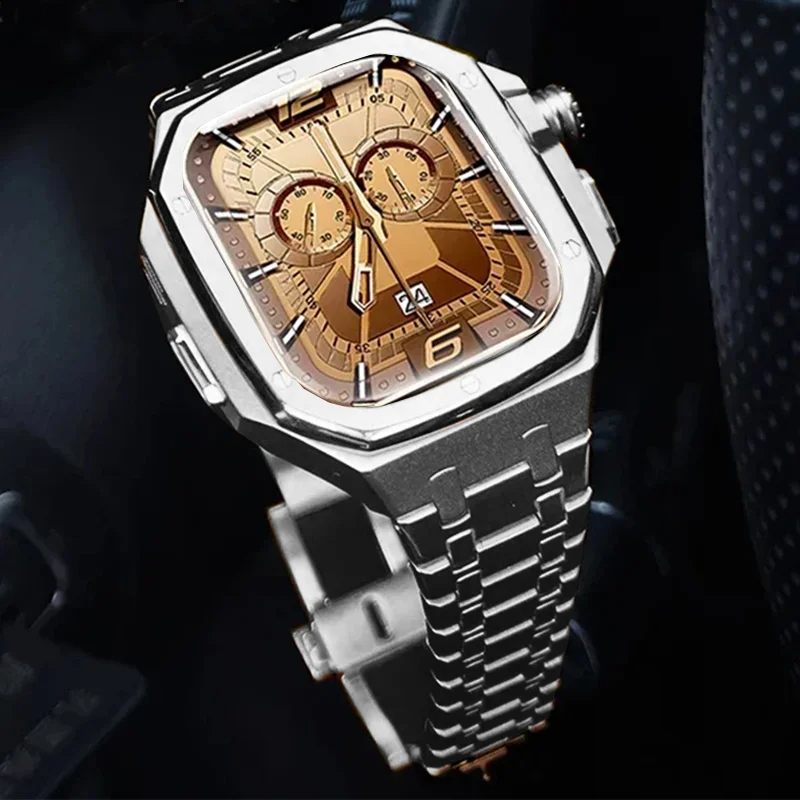 Kit de boîtier de luxe en acie - Luxury Watch Apple avis et prix