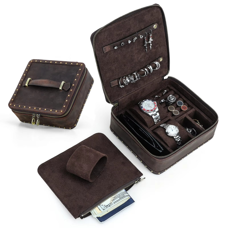 Boîte de rangement en cuir de  - Luxury Watch And Price avis et prix