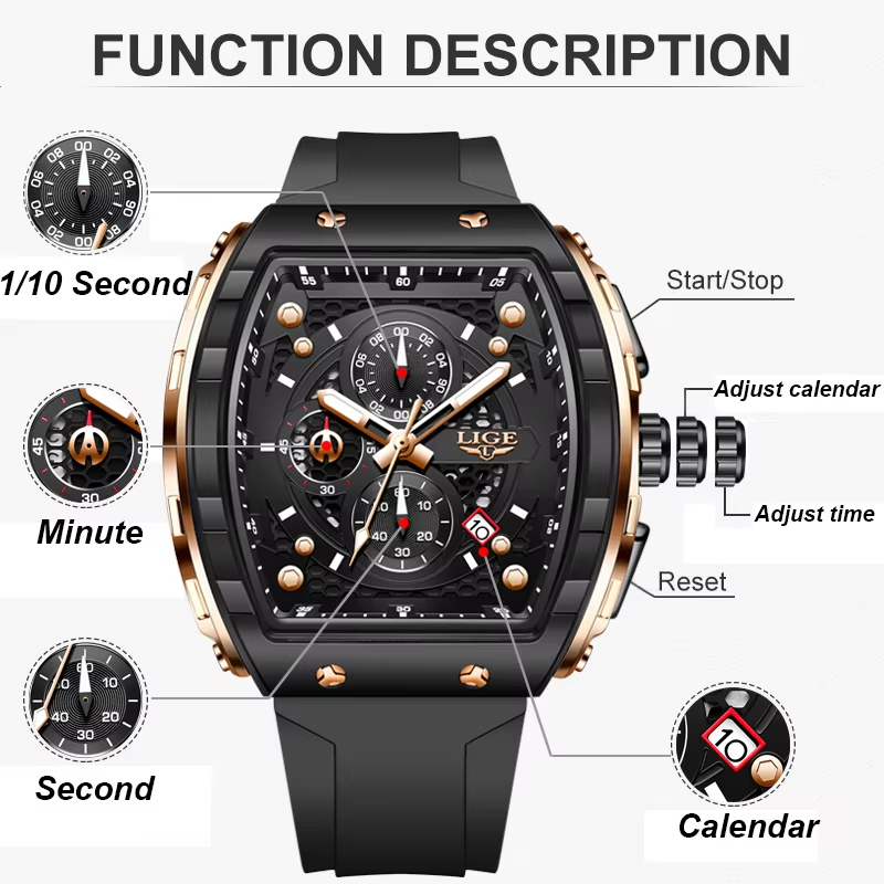 Montre de luxe pour homme LIGE - Luxury Watch Exhibition avis et prix