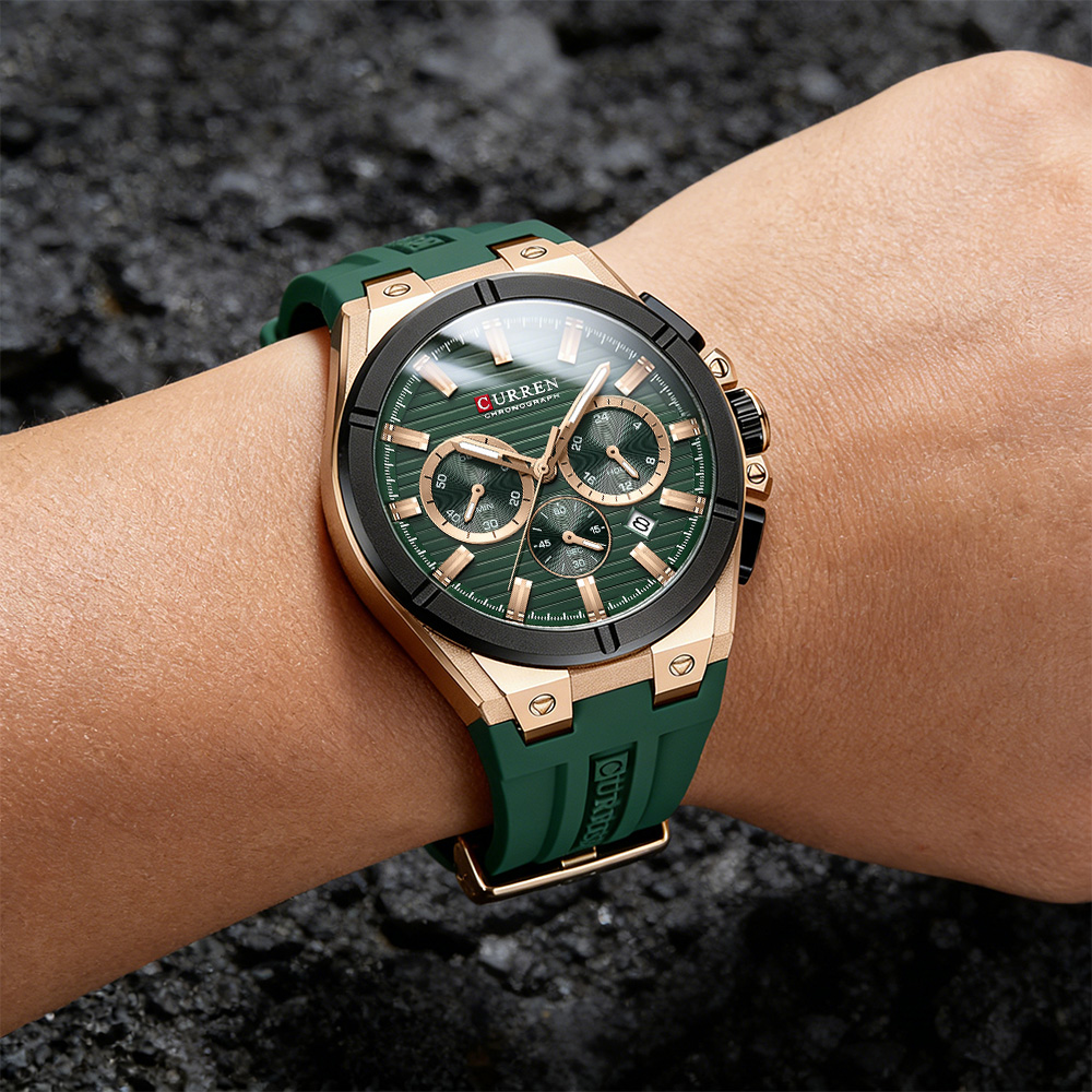 CURREN Montre chronographe de  - Luxury Watch Audemars Piguet avis et prix