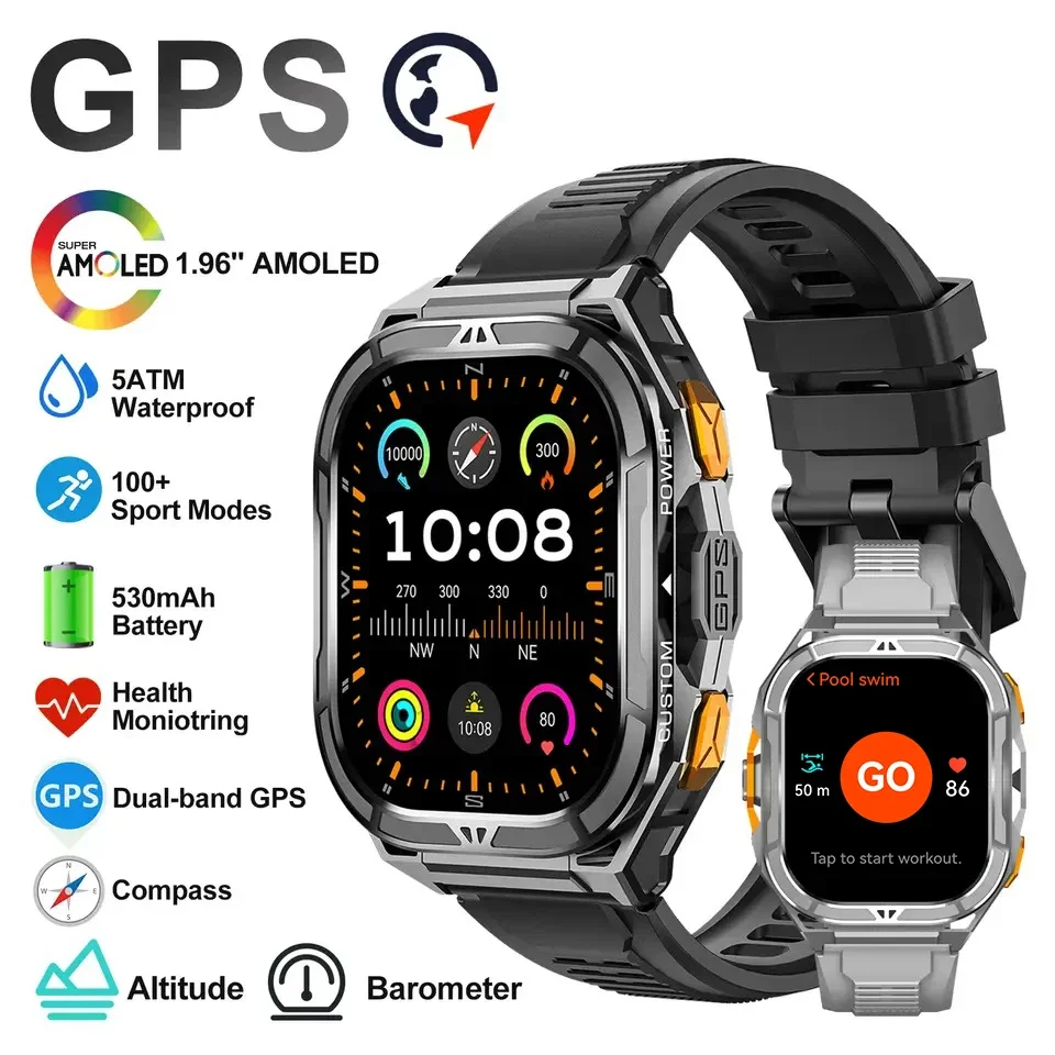 Montre connectée AMOLED de lux - Luxury Watch German avis et prix