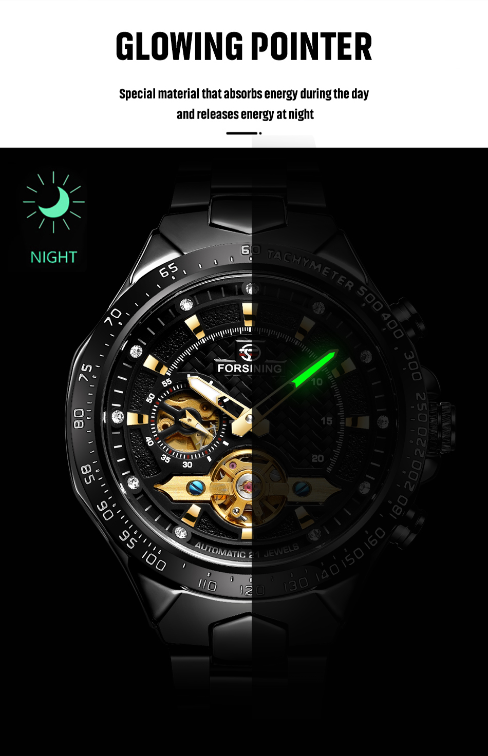 Forsining-Montre-bracelet auto - Luxury Watch And Price avis et prix