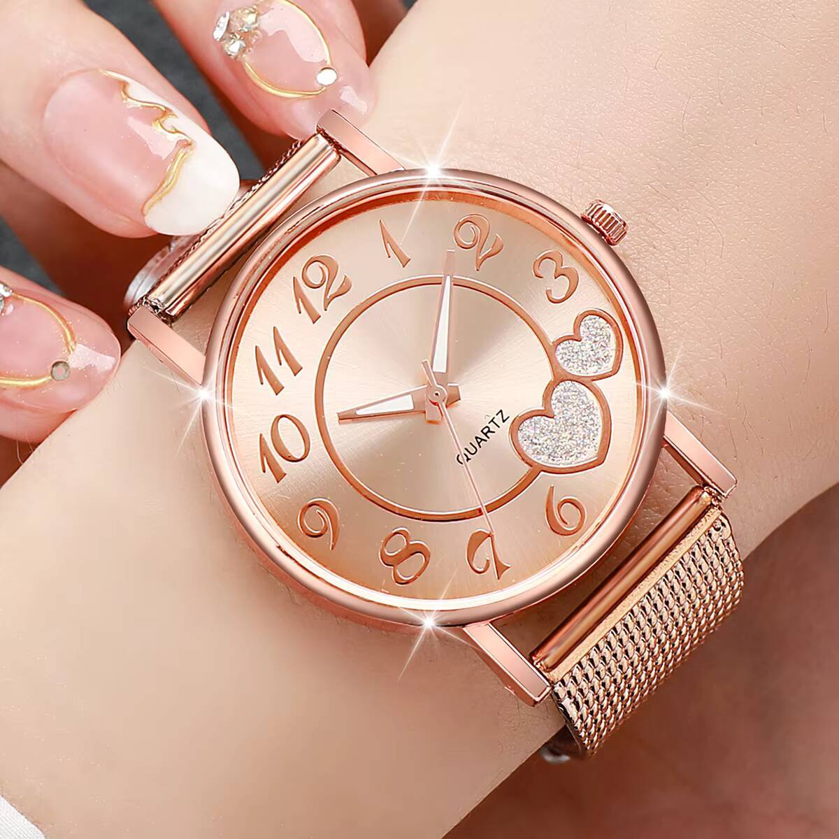 Montre-bracelet à Quartz pour  - Open Heart Watch avis et prix